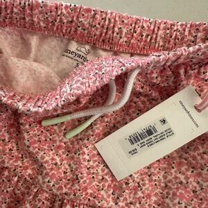 Vineyard Vines Pink Patterned Lounge Shorts